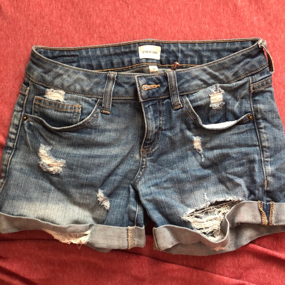 Sneak peek Jean shorts